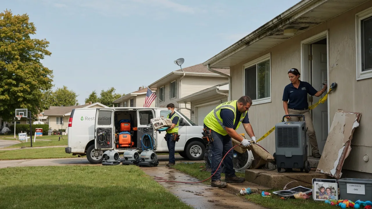 Water Damage Restoration in Waupaca, WI near me